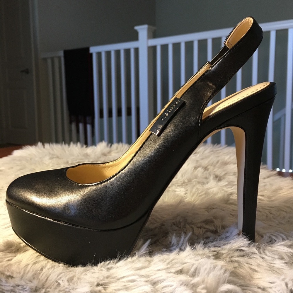 Calvin Klein Black Sling Pump